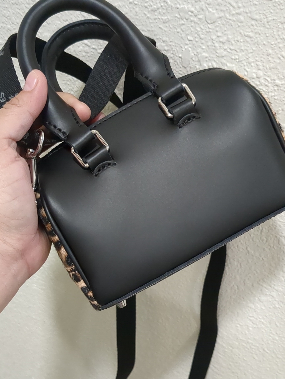 DrMartens Micro Leopard Print Crossbody Bag (Used Once).... - Picture 9 of 17